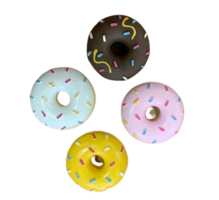 Mini donuts latex