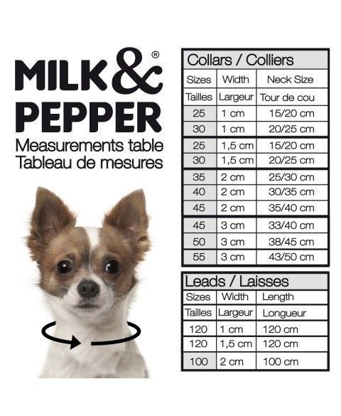 Collar Heritage Milk and Pepper